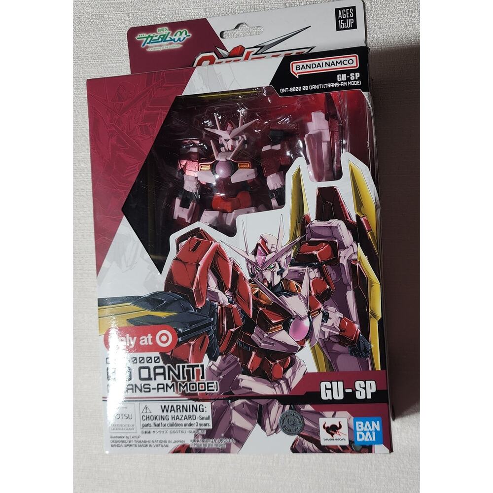 Gundam Universe GU-SP 00 GNT-0000 00 Qan[T] Trans-AM Mode Bandai Figure